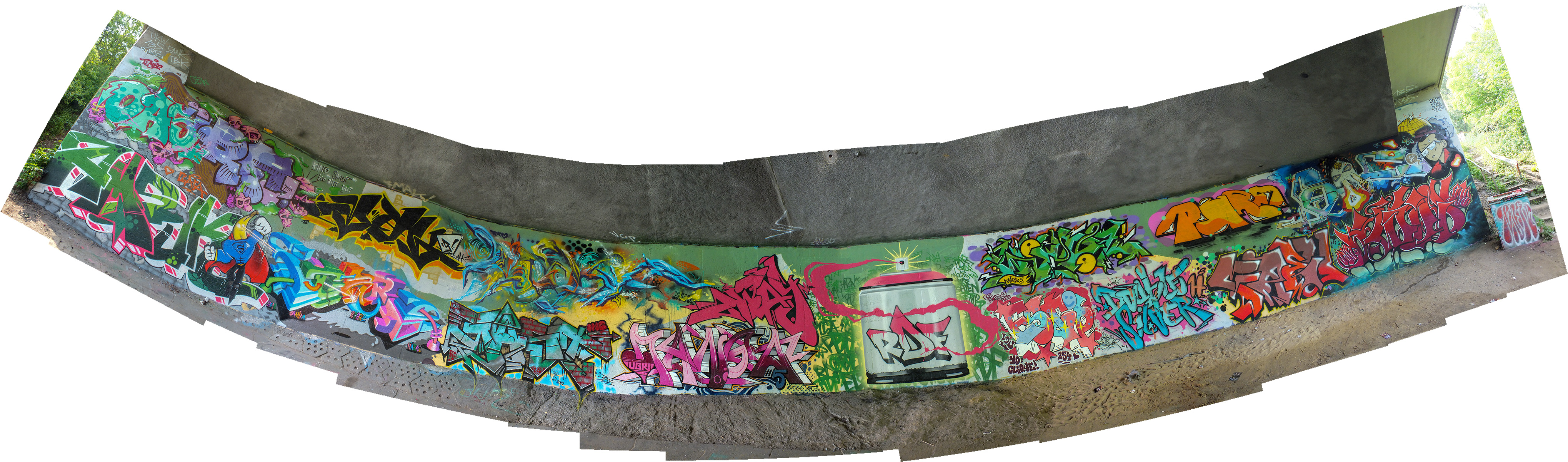 Himmelfahrt18 Grosse Wand OQ Paint