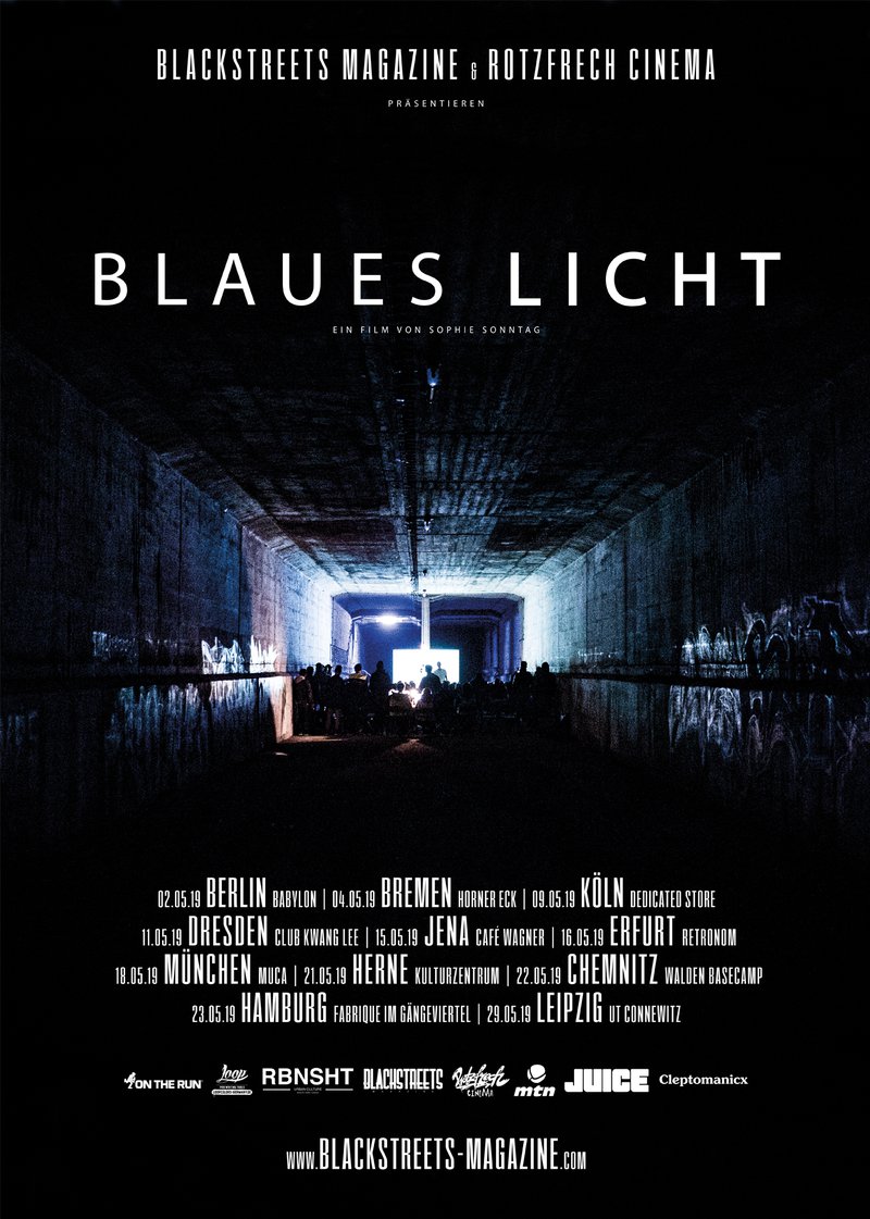 OQ Paint - ROTZFRECH CINEMA  // BLAUES LICHT